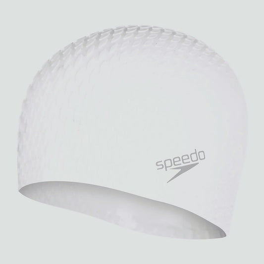 Speedo Adult Bubble Active + Cap White