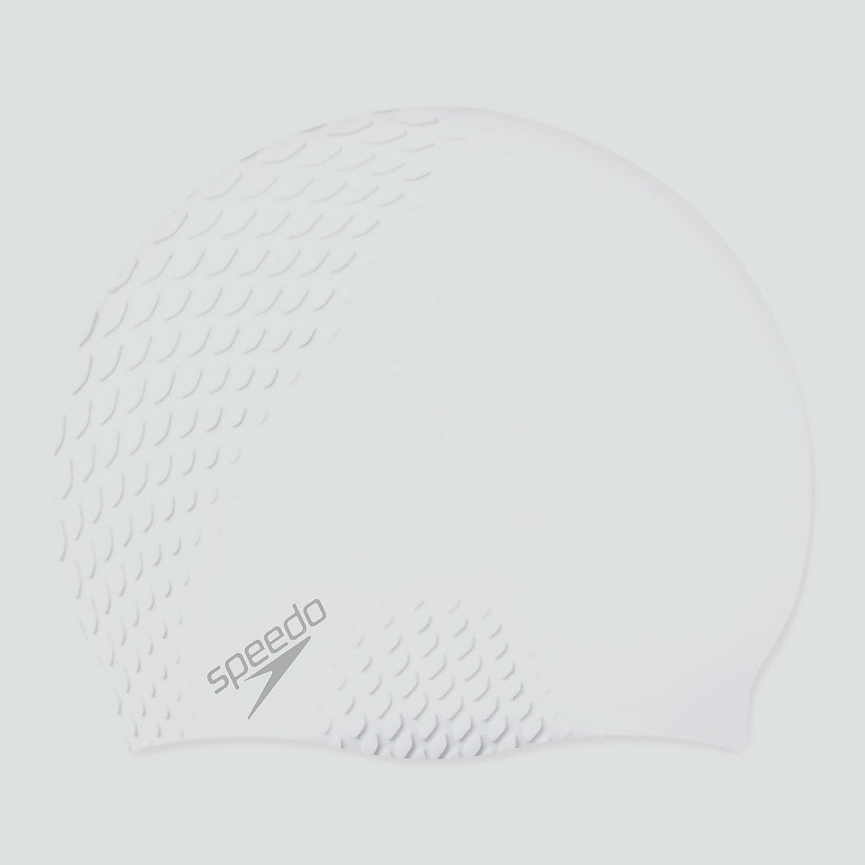 Speedo Adult Bubble Active + Cap White