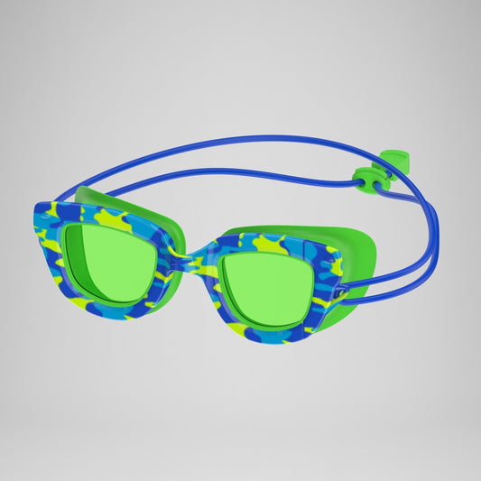 Speedo Kids Sunny G Pop Seasiders Goggles Blue/Green