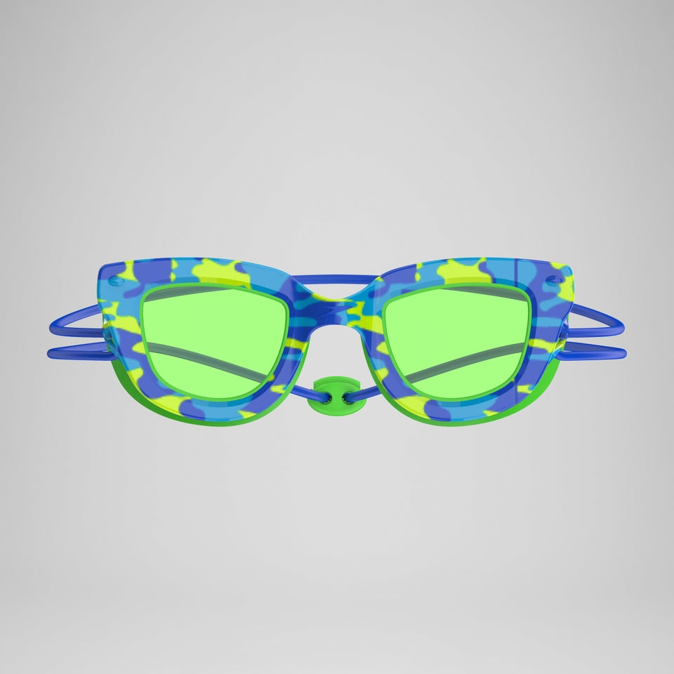Speedo Kids Sunny G Pop Seasiders Goggles Blue/Green
