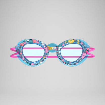 Speedo Kids Sunny G Pop Sea Shells Goggles Pink/Blue