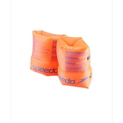 Speedo Junior Roll Up Armbands Orange