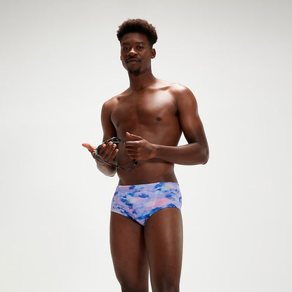 Speedo 13.5cm Club Training Clearwater Dawn Brief Lilac
