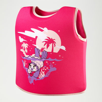 Speedo Infant Learn to Swim Aria Sea Otter Float Vest Pink