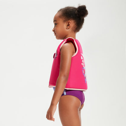 Speedo Infant Learn to Swim Aria Sea Otter Float Vest Pink