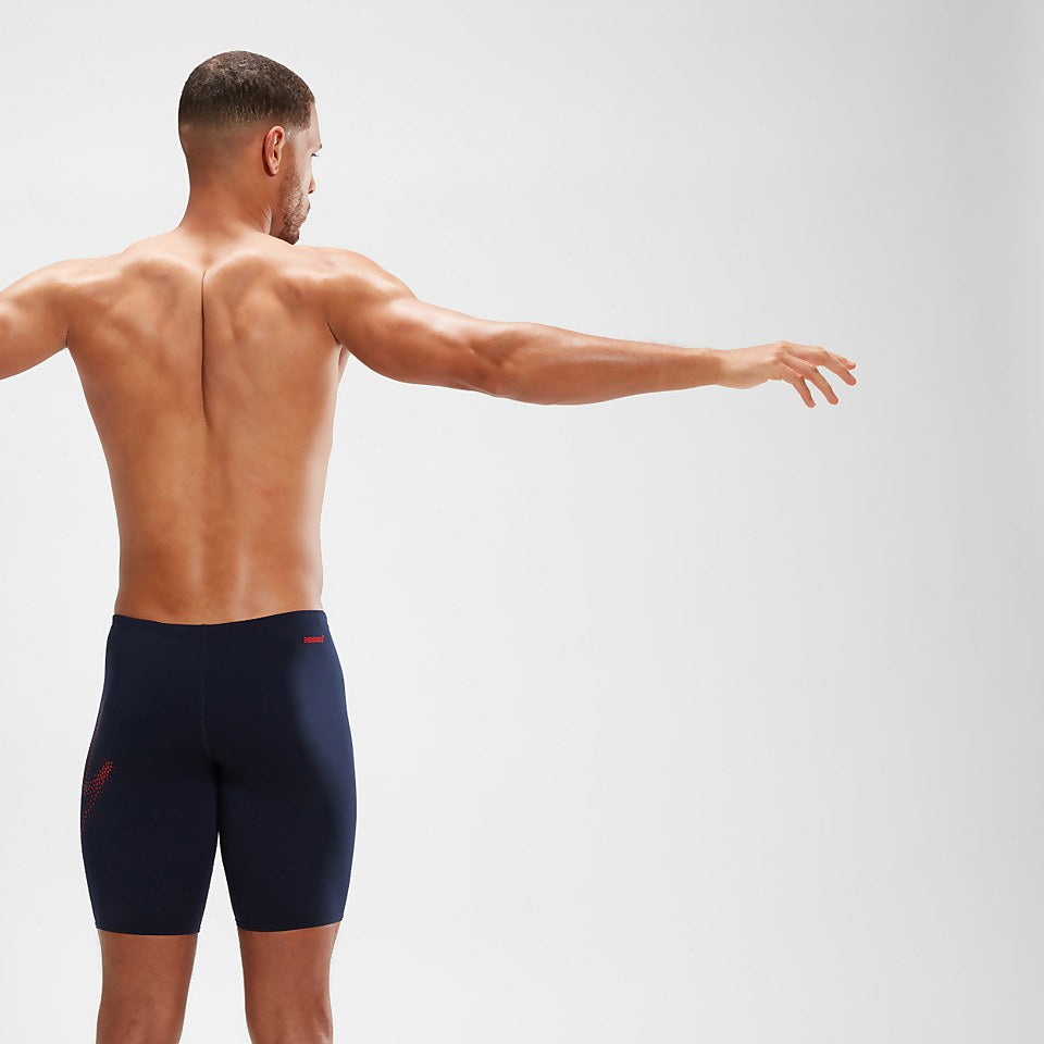 Speedo Hyper Boom Placement Jammer Navy/Red