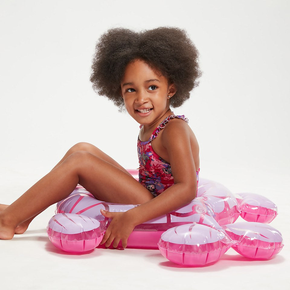 Speedo Infant Girls' Learn to Swim Frill Thinstrap Swimsuit Pink