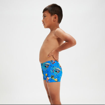 Speedo Infant Boys' Learn To Swim Aquashorts Blue/Yellow
