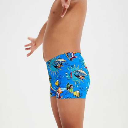 Speedo Infant Boys' Learn To Swim Aquashorts Blue/Yellow