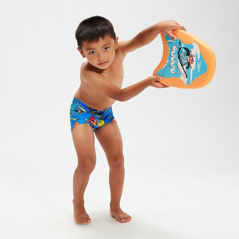 Speedo Infant Boys' Learn To Swim Aquashorts Blue/Yellow