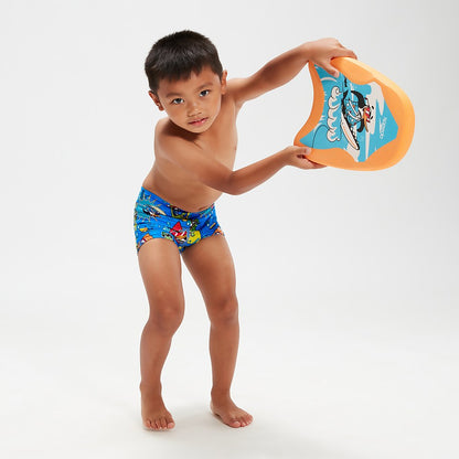 Speedo Infant Boys' Learn To Swim Aquashorts Blue/Yellow