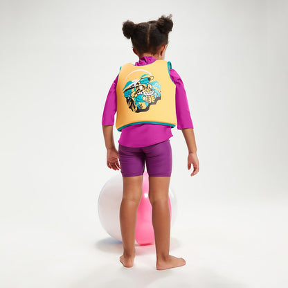 Speedo Infant Learn to Swim Aanadi Bengali Tiger Cub Float Vest Orange