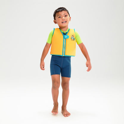 Speedo Infant Learn to Swim Aanadi Bengali Tiger Cub Float Vest Orange