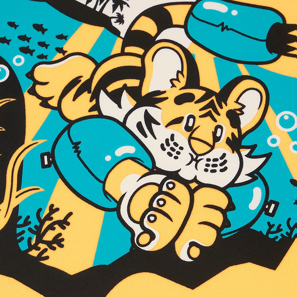 Speedo Infant Learn to Swim Aanadi Bengali Tiger Cub Float Vest Orange