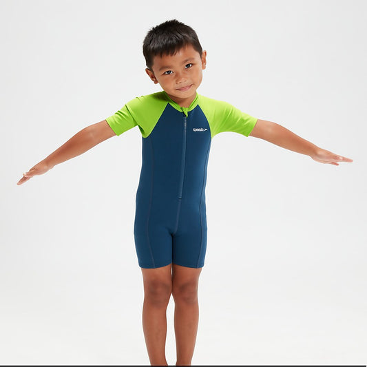Speedo Infant Boy's Learn To Swim Essential Wetsuit Blue