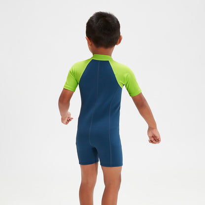 Speedo Infant Boy's Learn To Swim Essential Wetsuit Blue