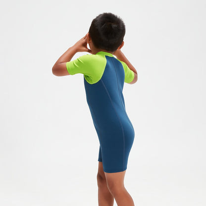 Speedo Infant Boy's Learn To Swim Essential Wetsuit Blue