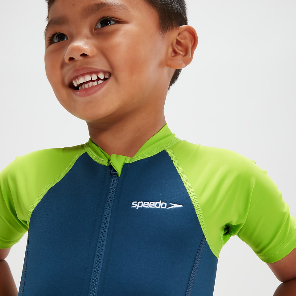 Speedo Infant Boy's Learn To Swim Essential Wetsuit Blue