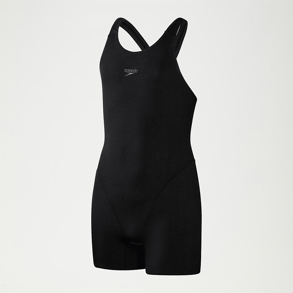 Speedo Girls' Endurance+ Legsuit Black