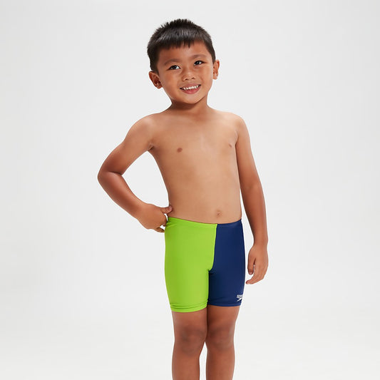 Speedo Infant Boys' Learn To Swim Essential Jammer Blue/Green