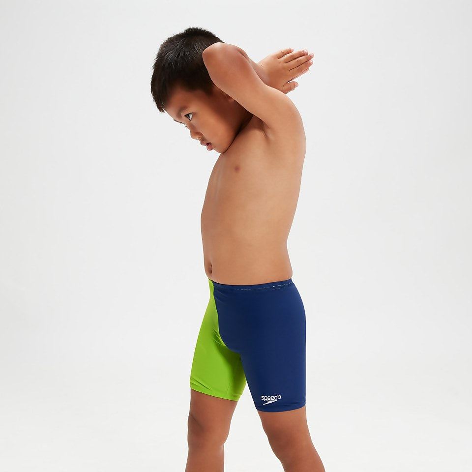 Speedo Infant Boys' Learn To Swim Essential Jammer Blue/Green