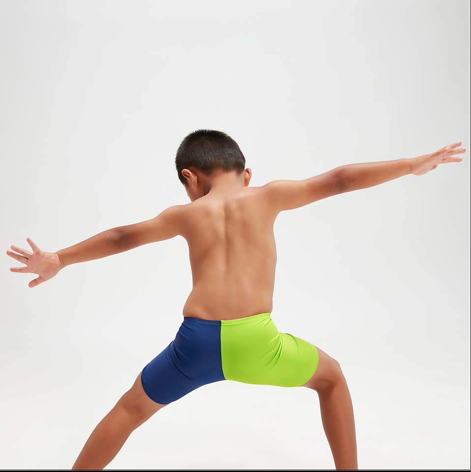 Speedo Infant Boys' Learn To Swim Essential Jammer Blue/Green