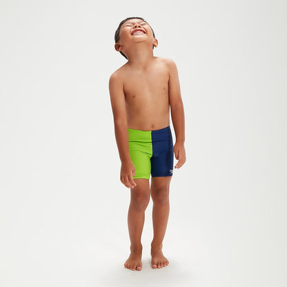 Speedo Infant Boys' Learn To Swim Essential Jammer Blue/Green