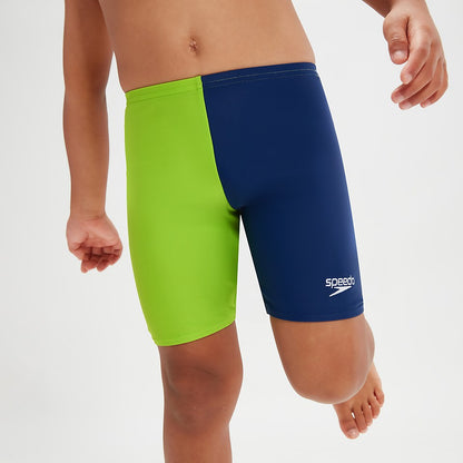 Speedo Infant Boys' Learn To Swim Essential Jammer Blue/Green