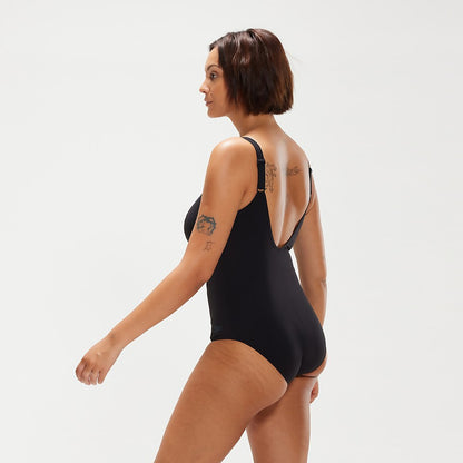Speedo Shaping AquaNite Swimsuit Black