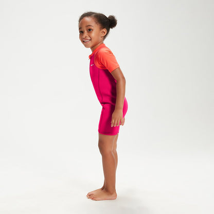 Speedo Infant Girls' Learn to Swim Wetsuit Pink
