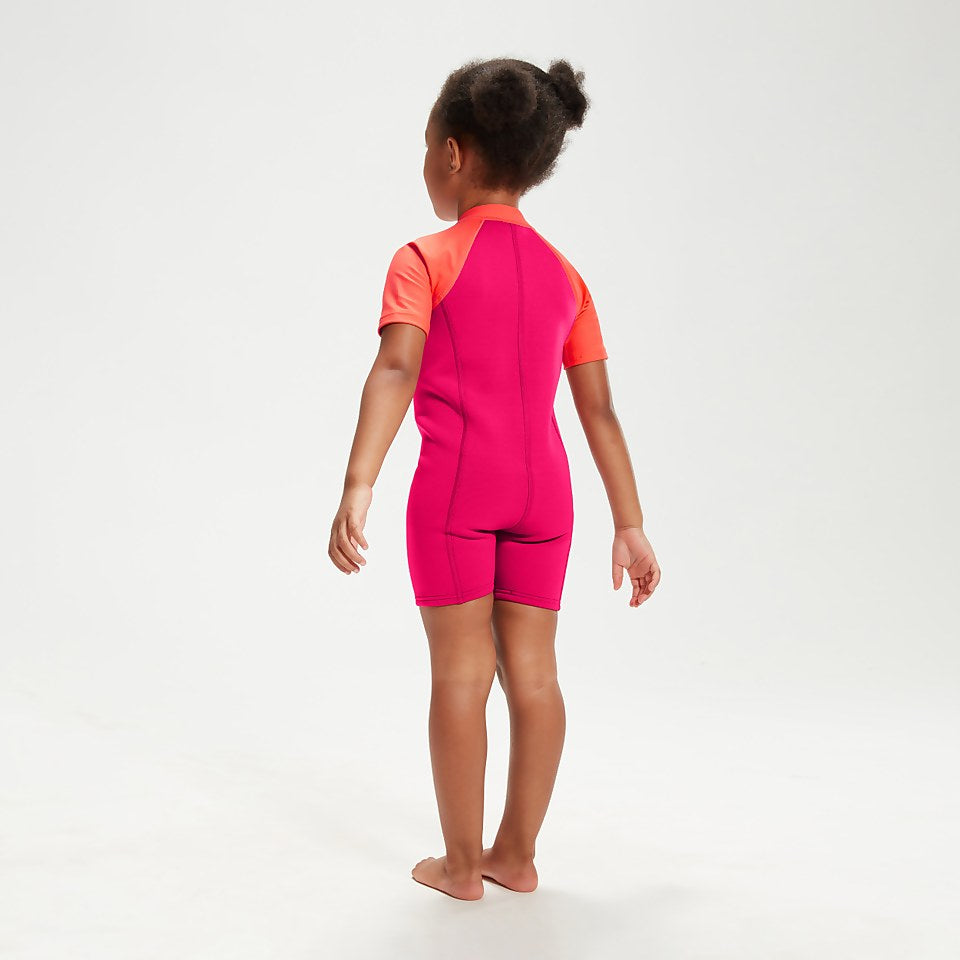 Speedo Infant Girls' Learn to Swim Wetsuit Pink