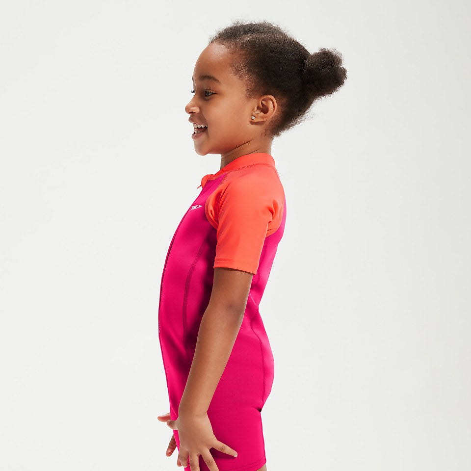 Speedo Infant Girls' Learn to Swim Wetsuit Pink