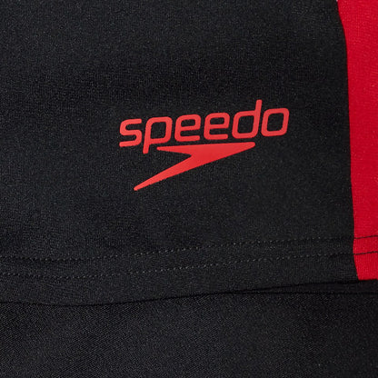 Speedo Endurance+ Splice Mid Jammer Black/Red