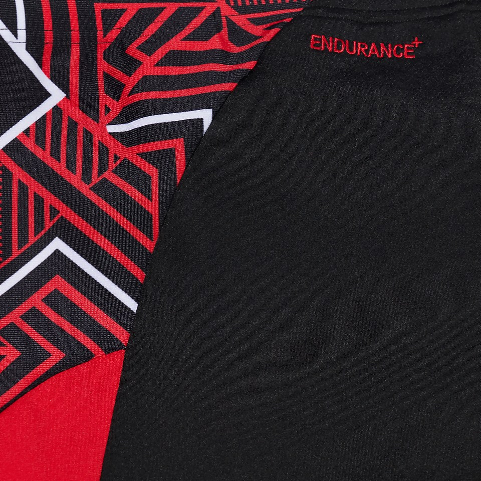 Speedo Endurance+ Splice Mid Jammer Black/Red