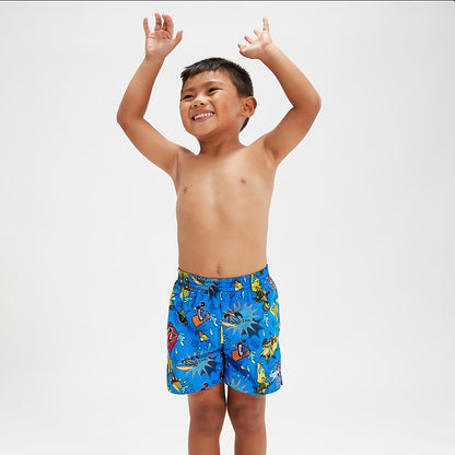 Speedo Infant Boys' Learn To Swim 11" Swim Shorts Blue/Yellow