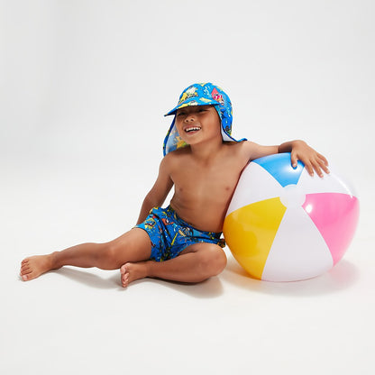 Speedo Infant Boys' Learn To Swim 11" Swim Shorts Blue/Yellow
