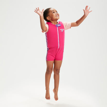 Speedo Infant Learn to Swim Aria Sea Otter Float Suit Pink