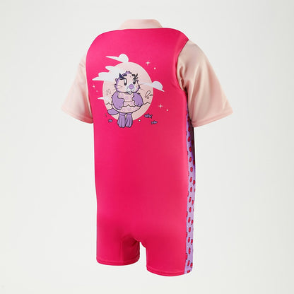 Speedo Infant Learn to Swim Aria Sea Otter Float Suit Pink