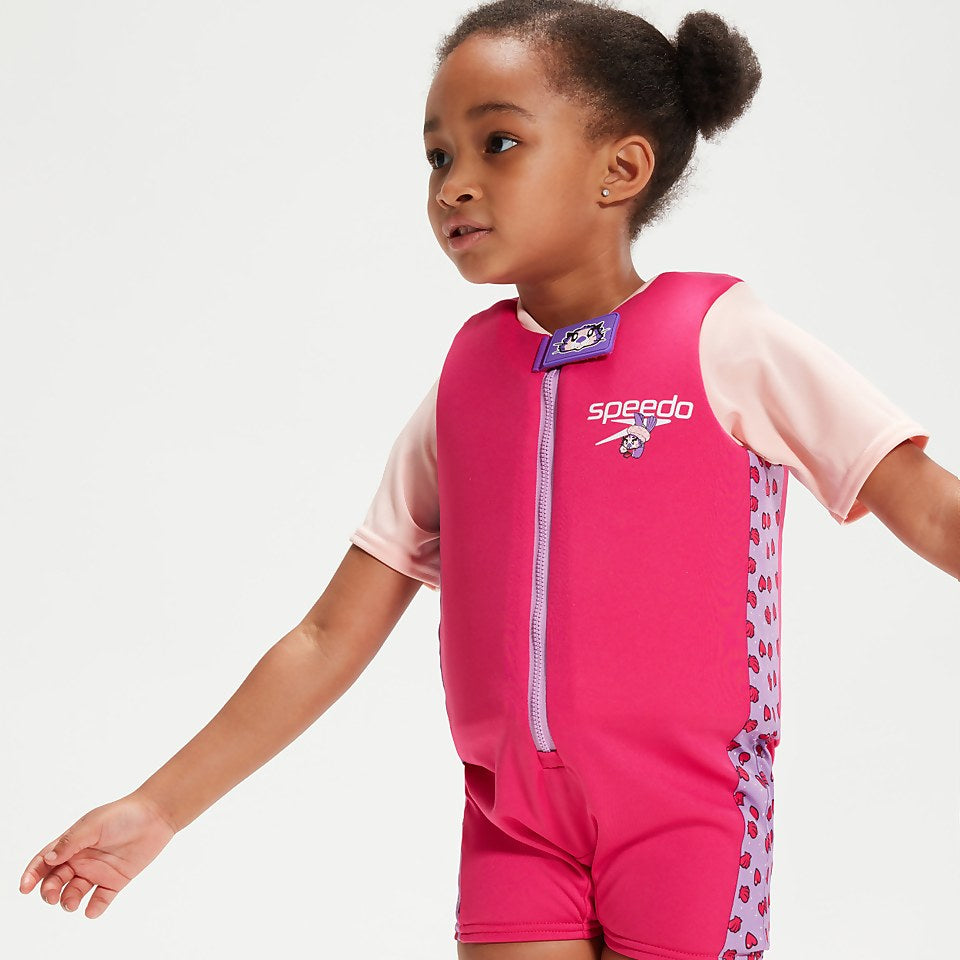 Speedo Infant Learn to Swim Aria Sea Otter Float Suit Pink