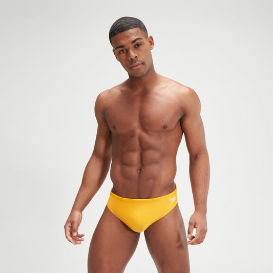 Speedo Escape 5cm Brief White/Yellow