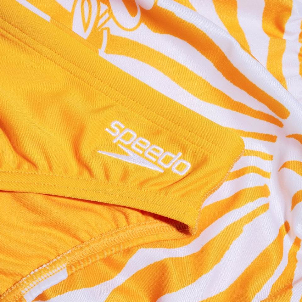 Speedo Escape 5cm Brief White/Yellow
