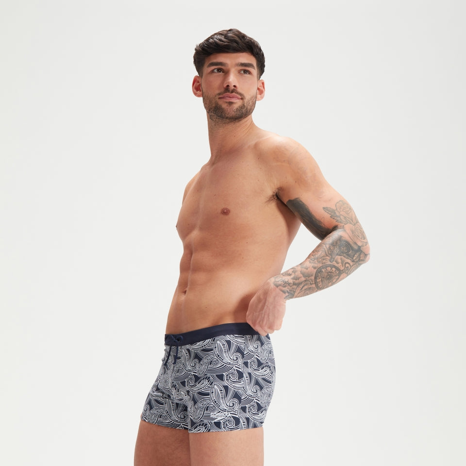 Speedo Valmilton Allover Aquashort Navy/White