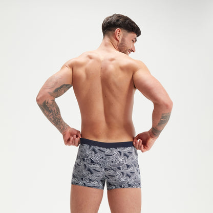 Speedo Valmilton Allover Aquashort Navy/White