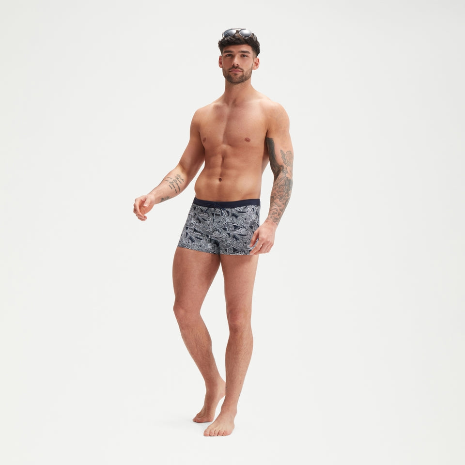 Speedo Valmilton Allover Aquashort Navy/White
