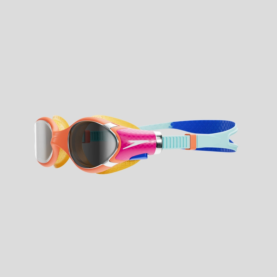 Speedo Biofuse 2.0 Mirror Junior Goggles Blue/Orange