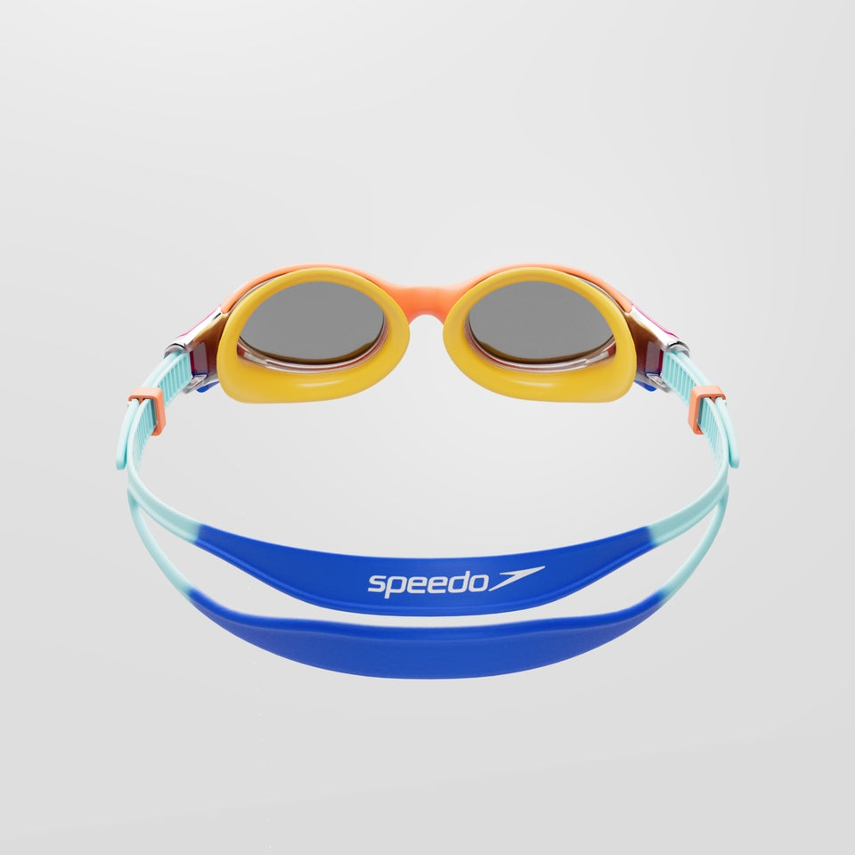 Speedo Biofuse 2.0 Mirror Junior Goggles Blue/Orange