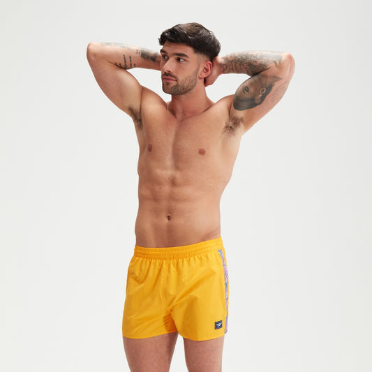 Speedo Retro 13" Swim Shorts Yellow