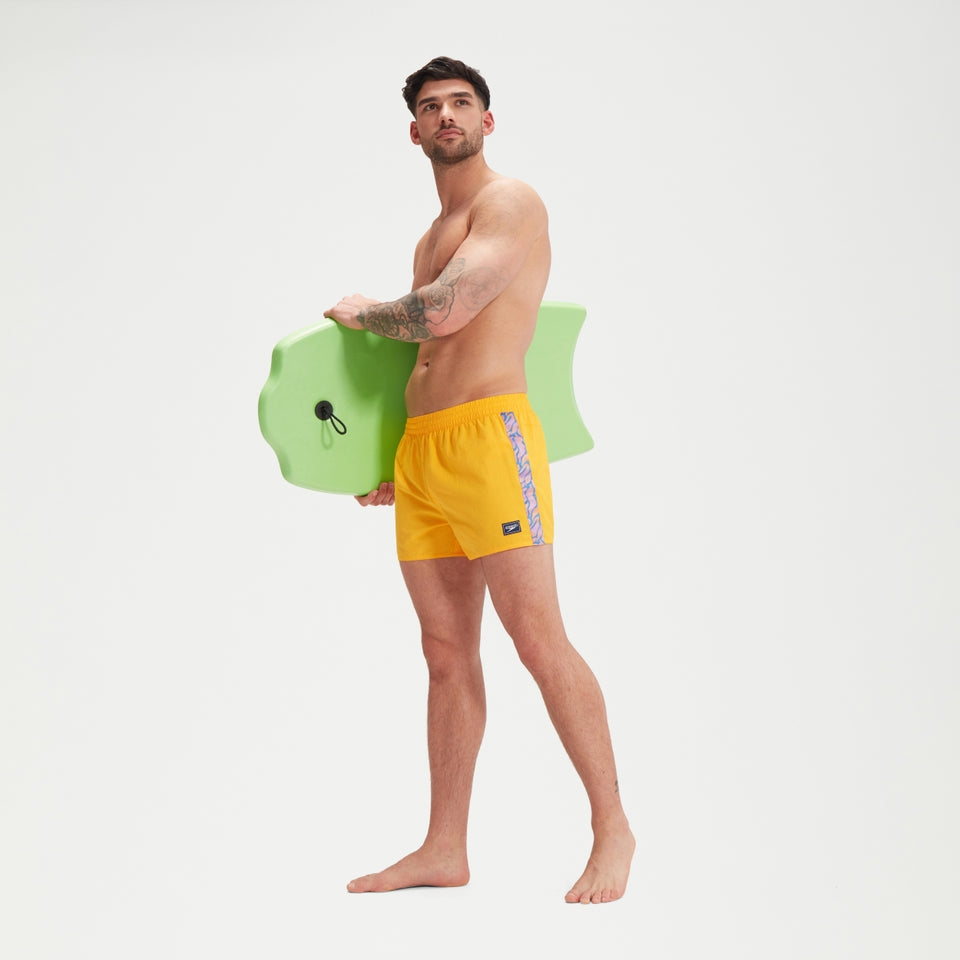 Speedo Retro 13" Swim Shorts Yellow