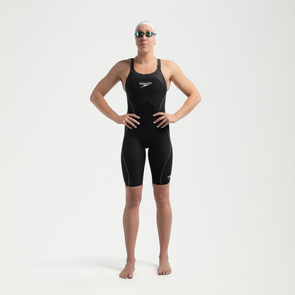 Speedo Fastskin LZR Pure Intent 2.0 Closedback Kneeskin Black/Iridescent