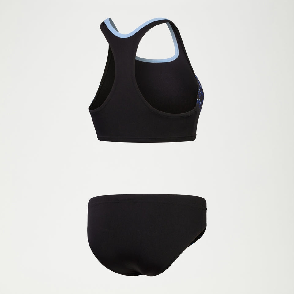 Speedo Placement Bikini Black/Blue
